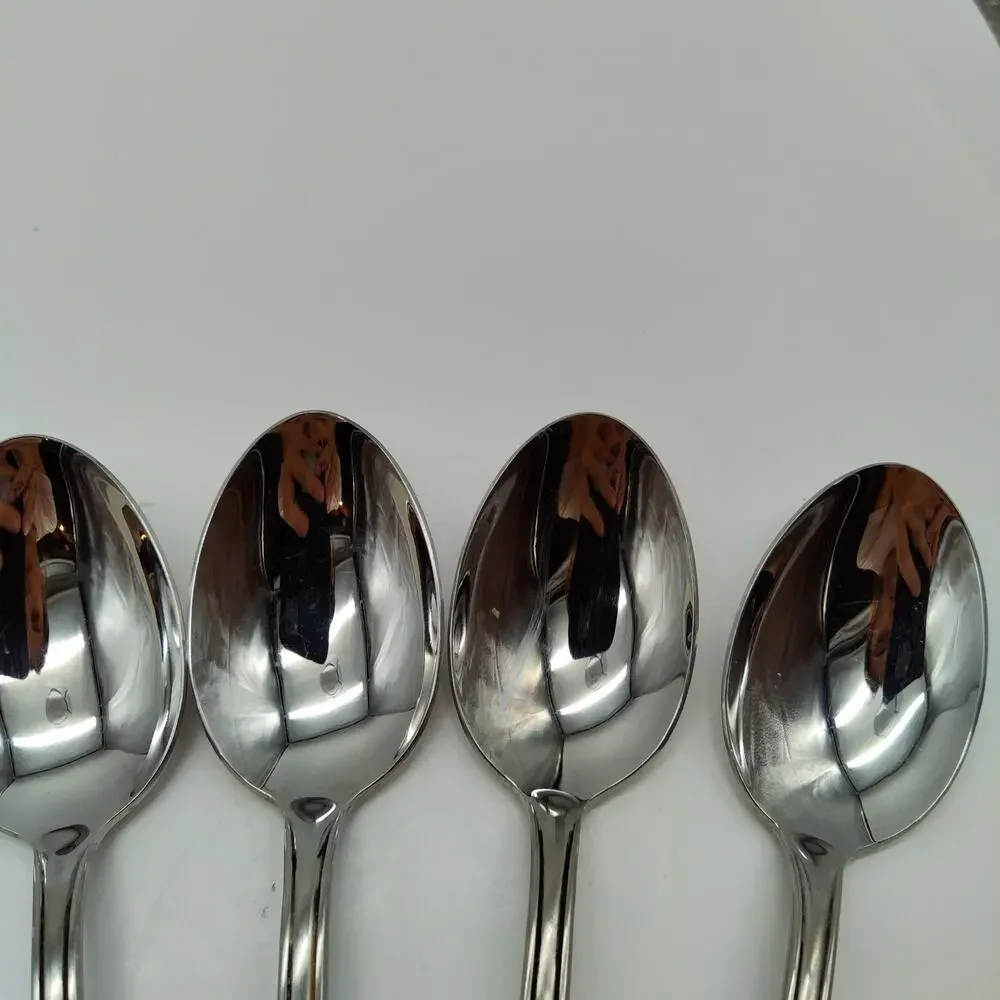 6X Tbsp Henckels Zwilling HEN12 Stainless Flatware Table Spoons